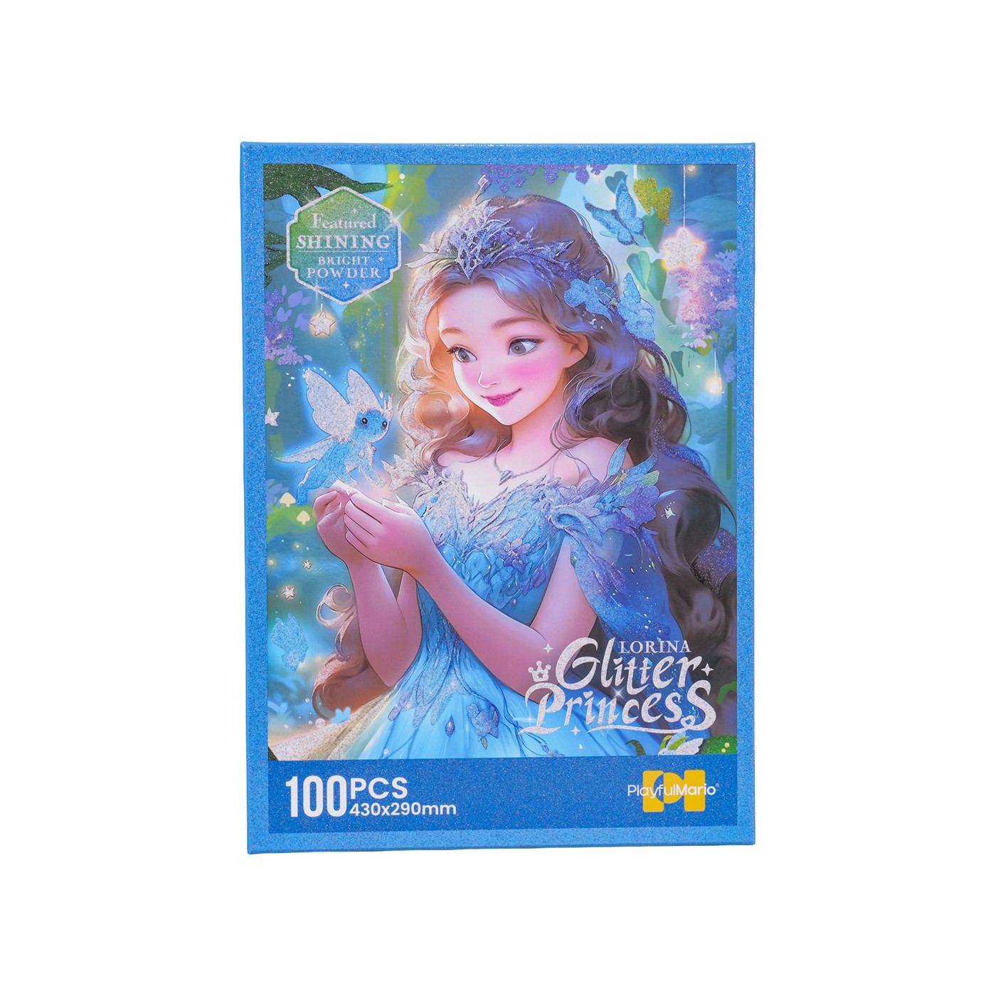 Sada puzzle 100ks. Modrá víla