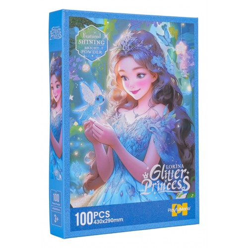 Sada puzzle 100ks. Modrá víla