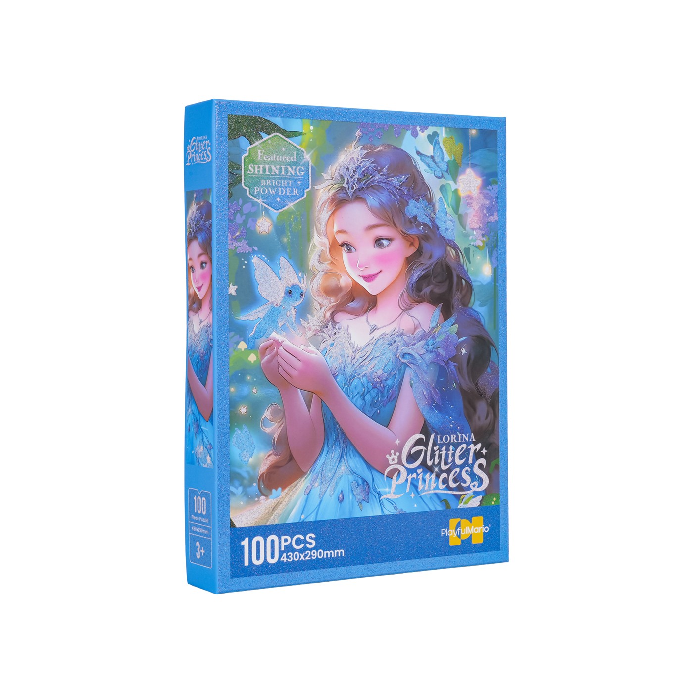 Sada puzzle 100ks. Modrá víla
