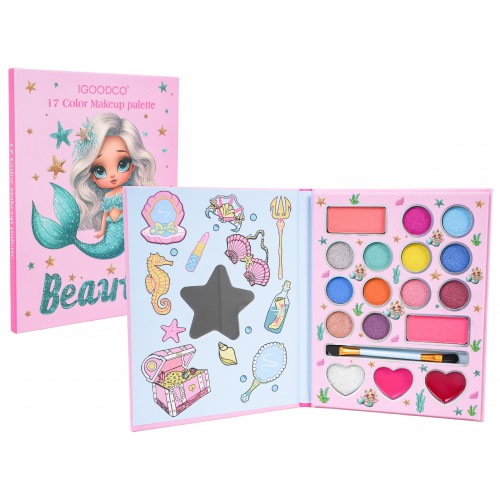 Sada na líčenie morskej panny - ružová kniha