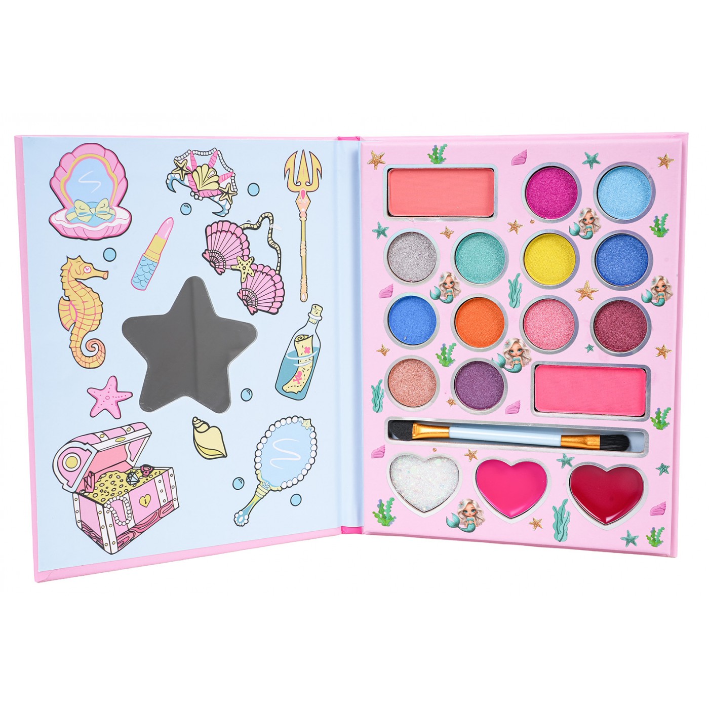 Sada na líčenie morskej panny - ružová kniha