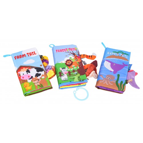 Sada troch senzorických kníh pre najmenších
