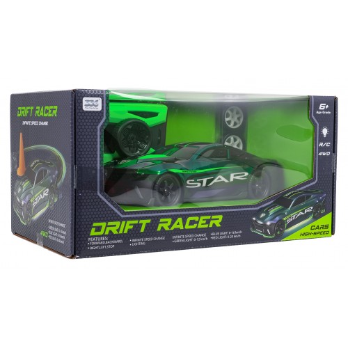 R/C STAR Zelené vozidlo