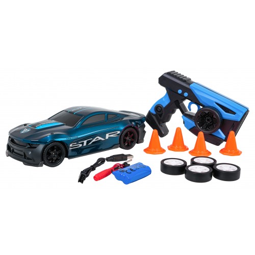 Modré vozidlo R/C STAR