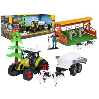 Farmárska súprava s traktorom