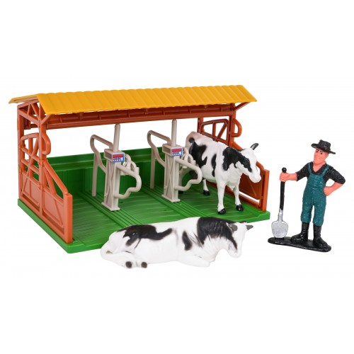 Farmárska súprava s traktorom