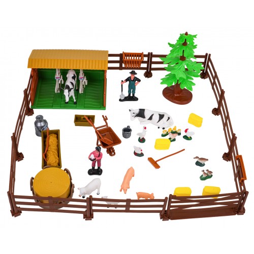 MEGA farmárska sada s traktorom a príslušenstvom