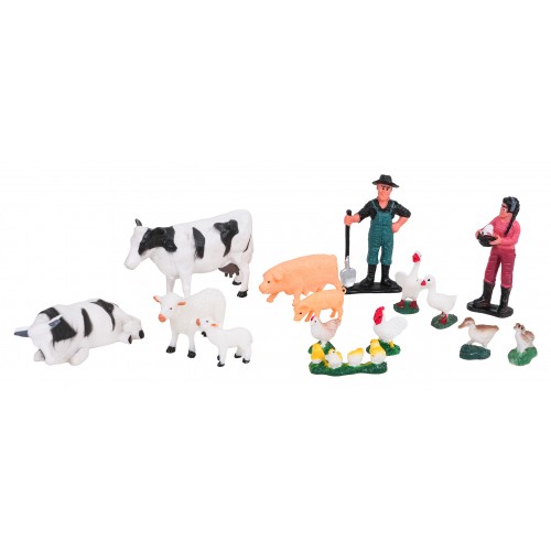 MEGA farmárska sada s traktorom a príslušenstvom