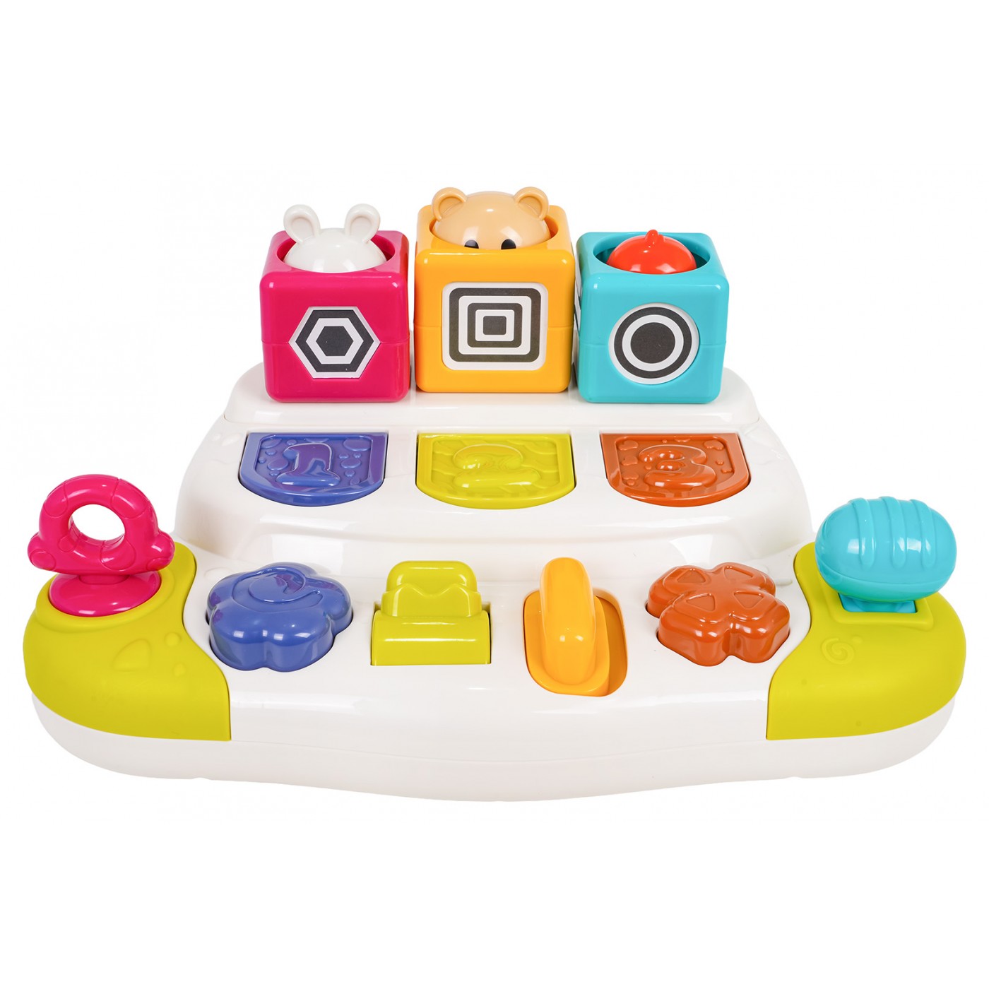 Interaktívne hračky s vyskakovacími zvieratkami