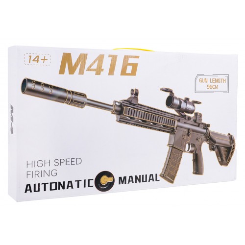 Puška M416 Water Diabolo + príslušenstvo