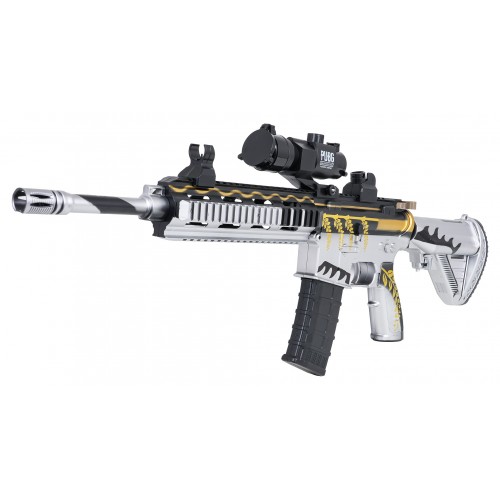 M416 Rifle Gray na vodné diabolky + príslušenstvo