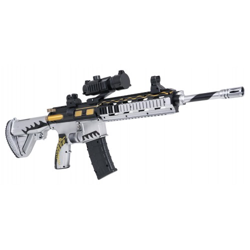 M416 Rifle Gray na vodné diabolky + príslušenstvo