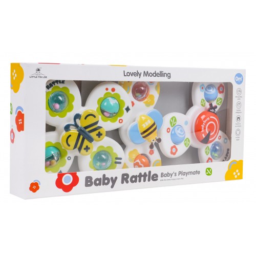 Sada 3 v 1 lienka, motýľ, včela