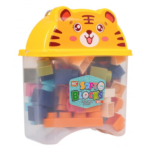 Sada mäkkých blokov 44 ks. + Balenie Tigger