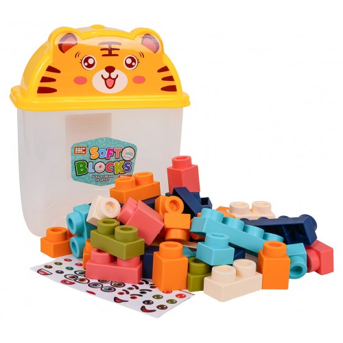 Sada mäkkých blokov 44 ks. + Balenie Tigger
