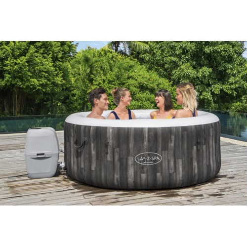 Bahamas Lay-Z-Spa Záhradné Spa BESTWAY 4-miestne + Čerpadlo + Kryt + Filter