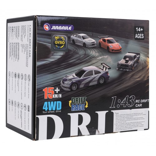 R/C Drift Car 1:43 Oranžové + Príslušenstvo