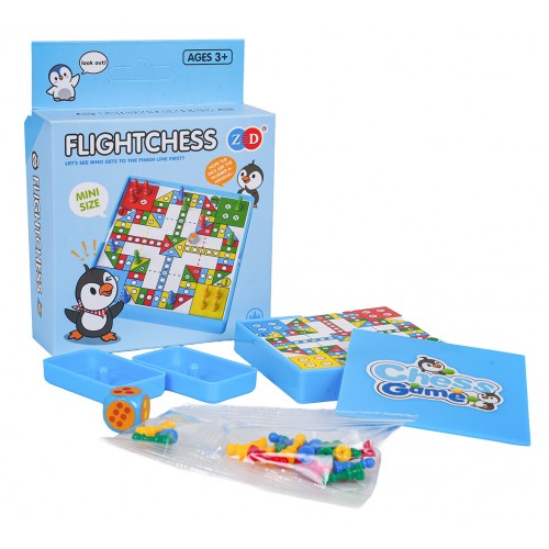 Stolná hra LUDO MINI Penguin