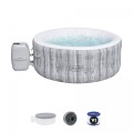 Fiji Lay-Z-Spa Domáce Spa BESTWAY 4-miestne + Čerpadlo + Filter + ChemConnect