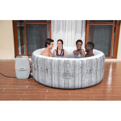 Fiji Lay-Z-Spa Domáce Spa BESTWAY 4-miestne + Čerpadlo + Filter + ChemConnect