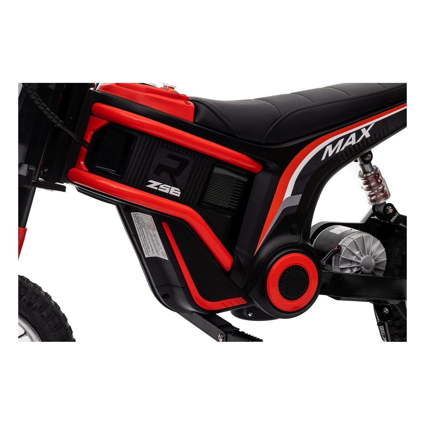 Motor vozidla RZ56 MAX červený