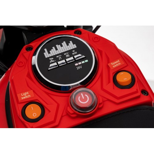 Motor vozidla RZ56 MAX červený