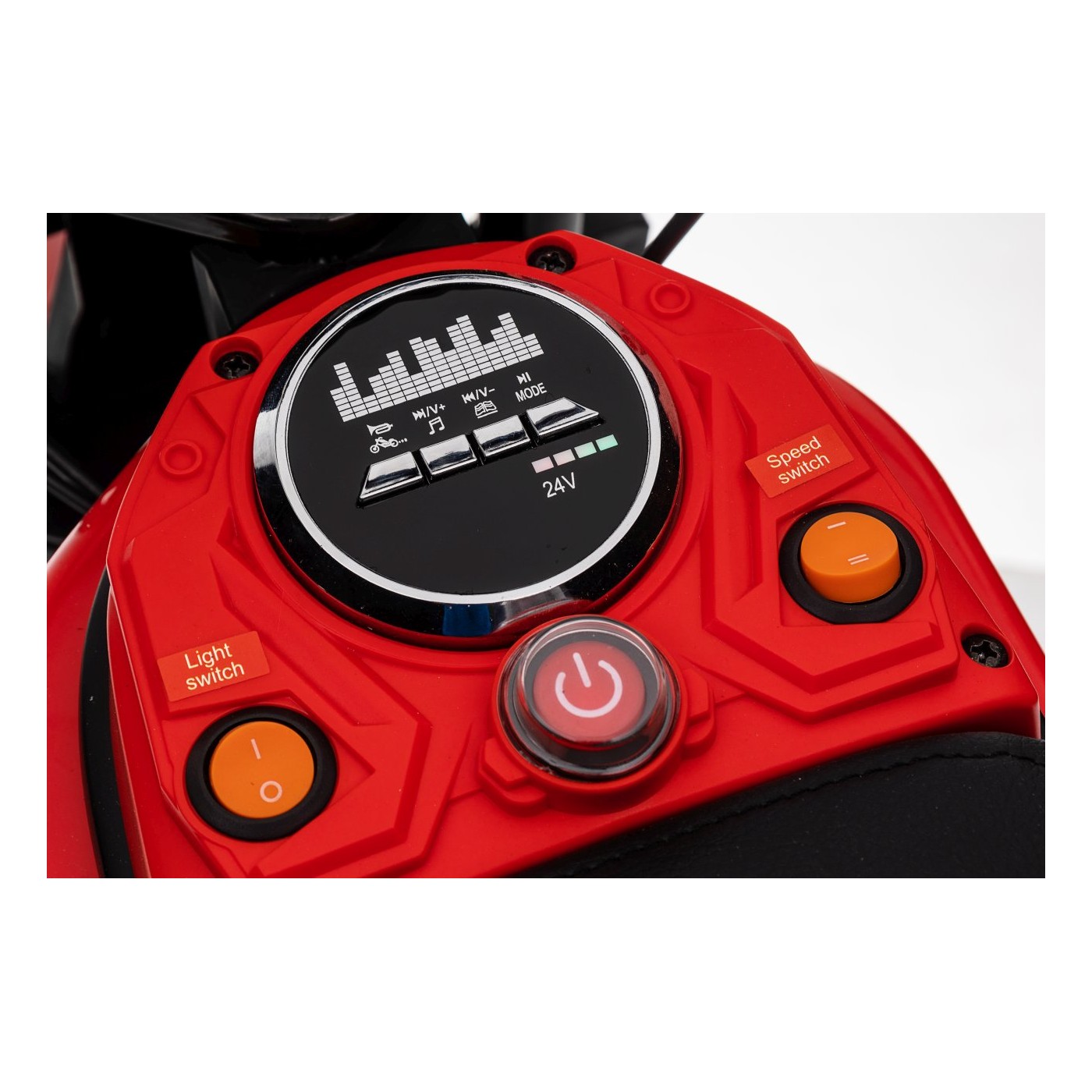 Motor vozidla RZ56 MAX červený