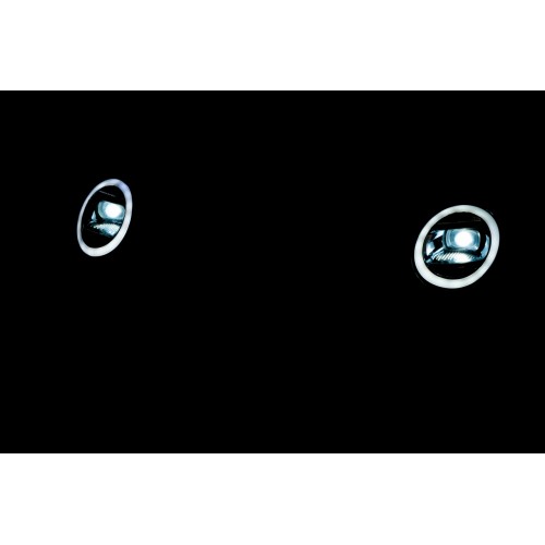 Zelené vozidlo Mini Cooper