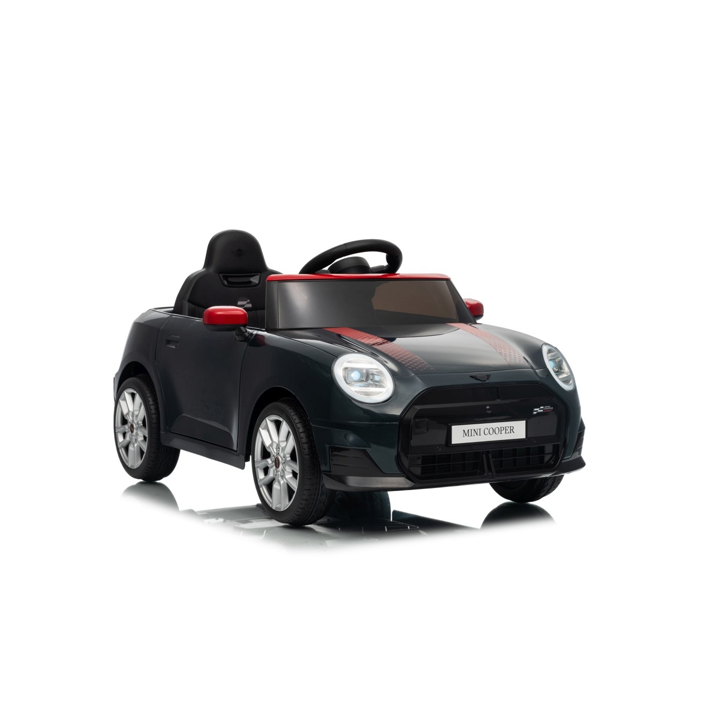 Mini Cooper čierne vozidlo
