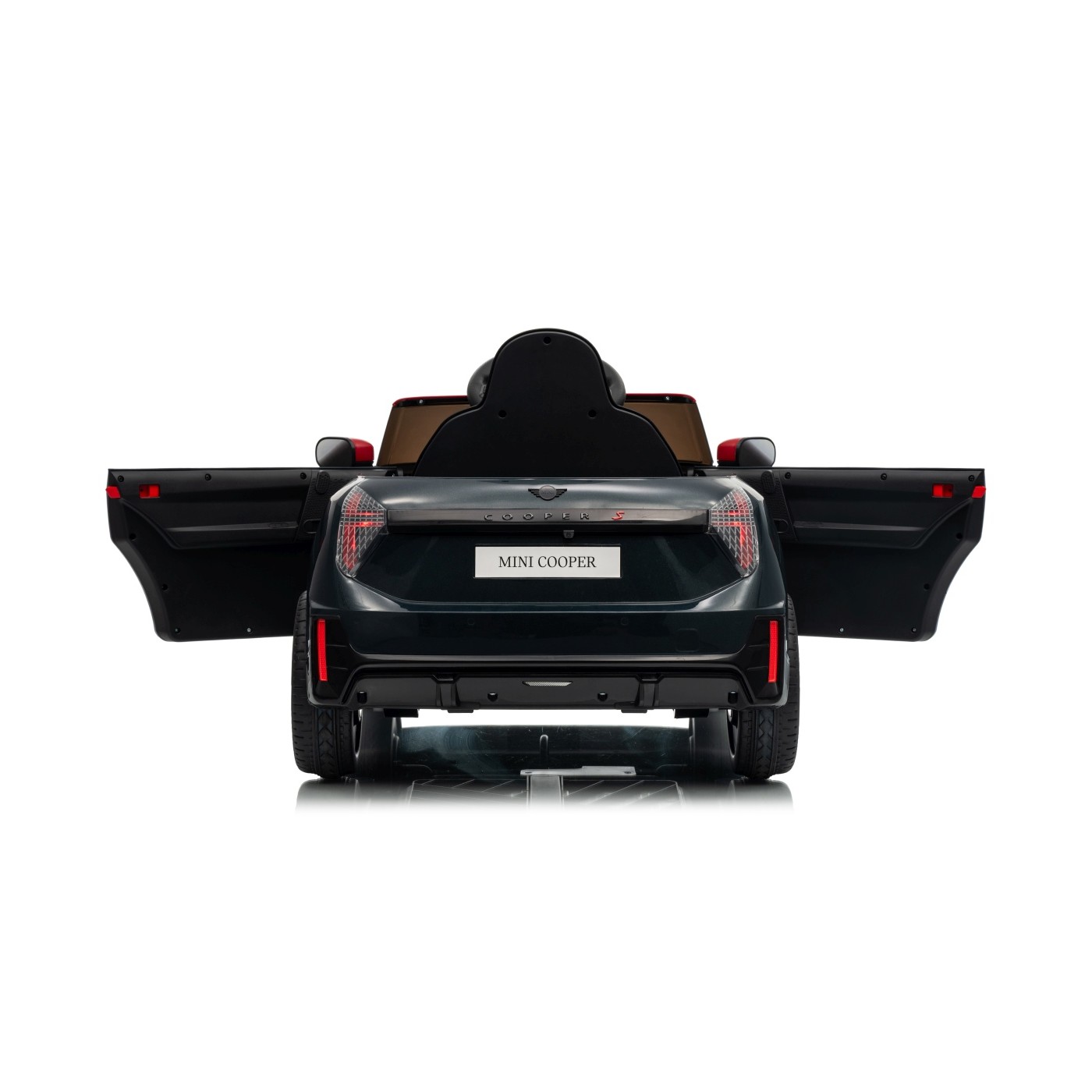 Mini Cooper čierne vozidlo