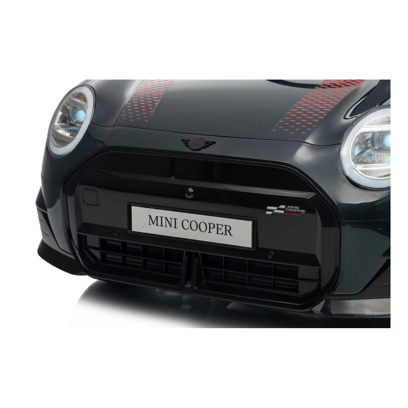 Mini Cooper čierne vozidlo