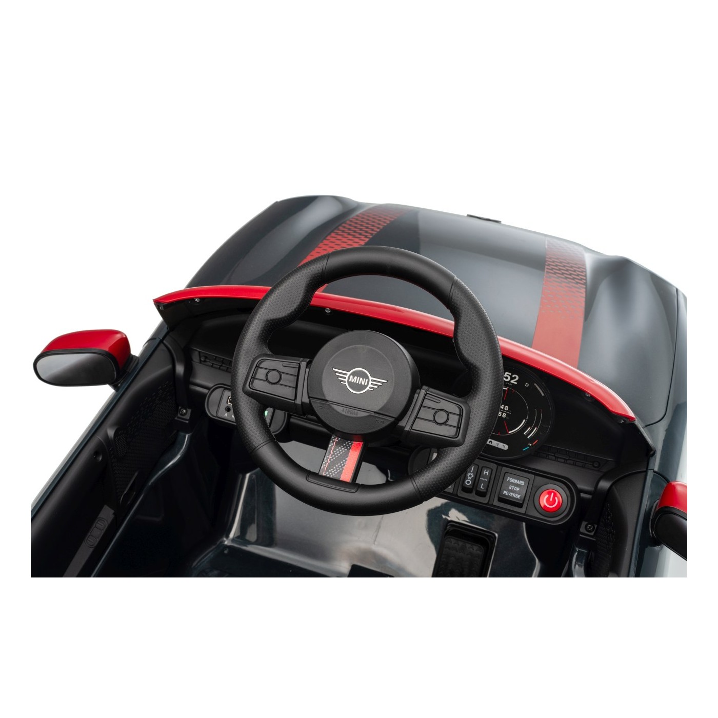 Mini Cooper čierne vozidlo