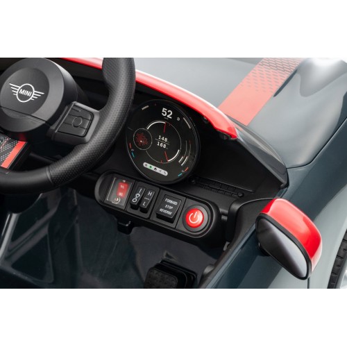 Mini Cooper čierne vozidlo