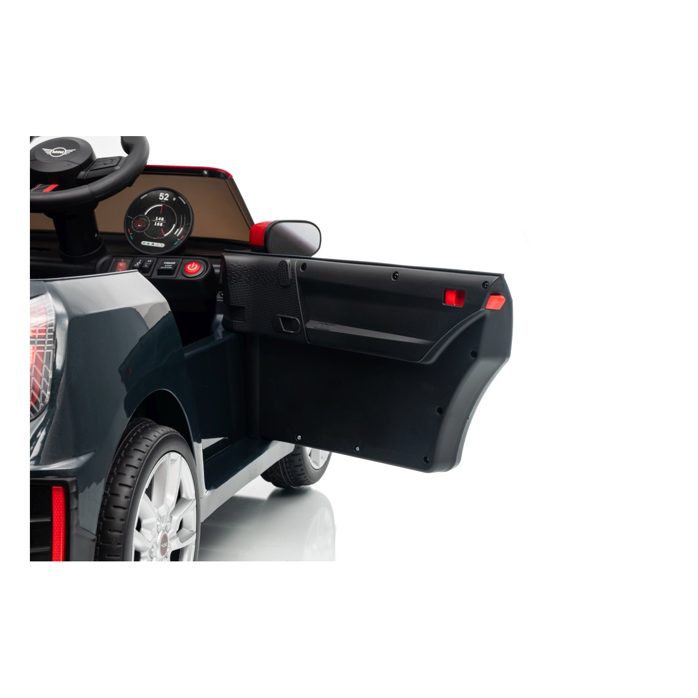 Mini Cooper čierne vozidlo