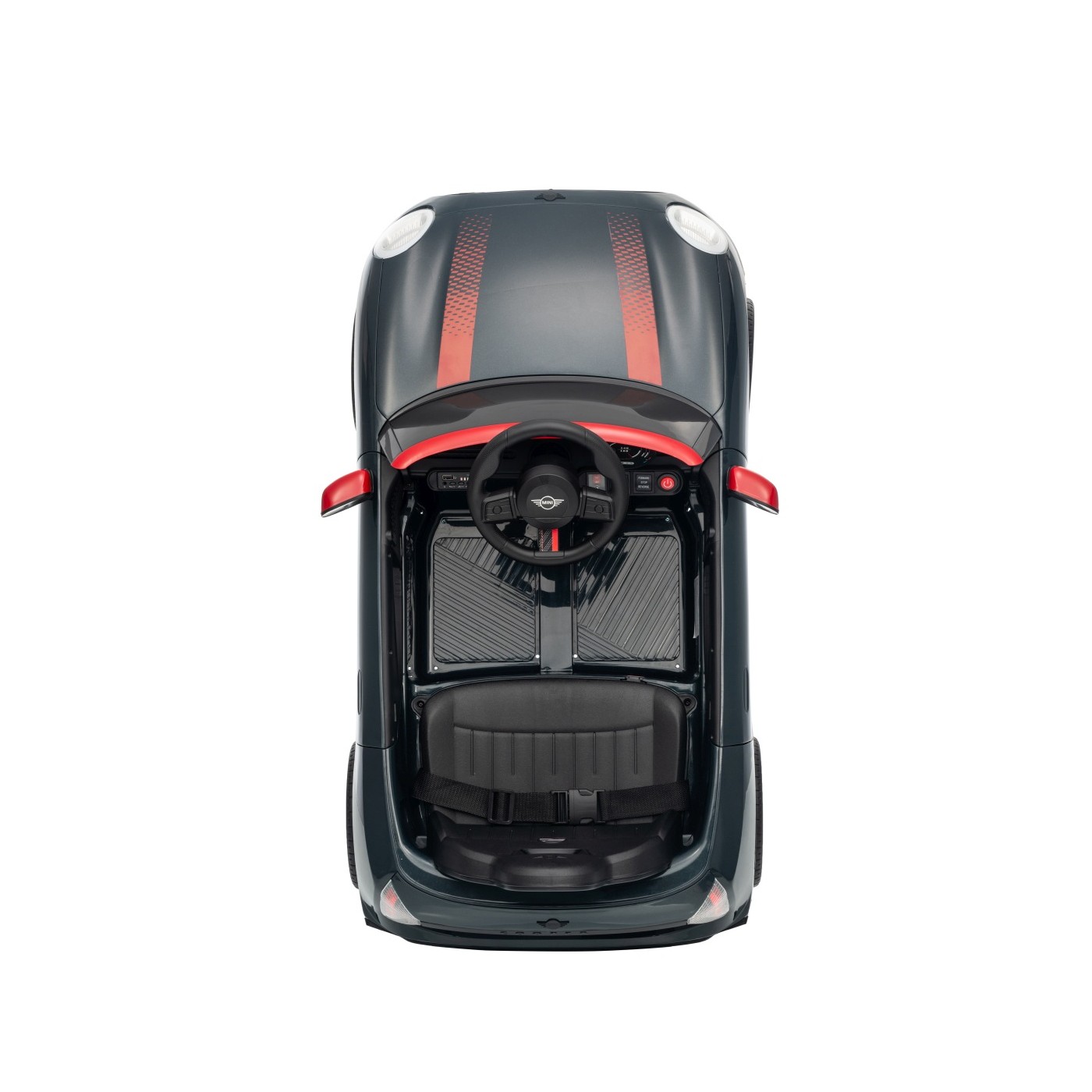 Mini Cooper čierne vozidlo