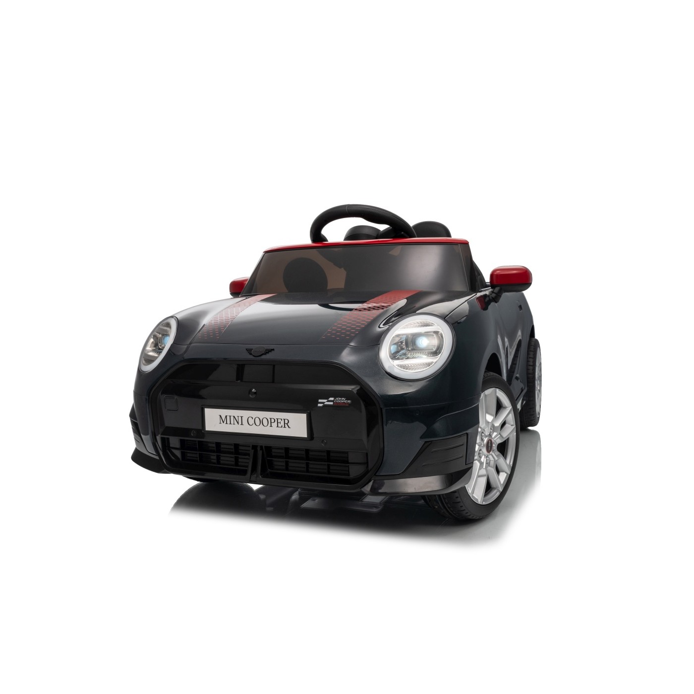 Mini Cooper čierne vozidlo