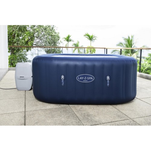 Hawaii Lay-Z-Spa AirJet Spa záhradné BESTWAY 6-os. + Filter + Kryt + ChemConnect