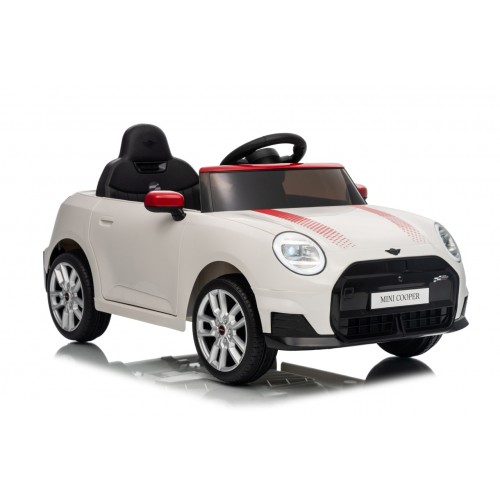 Mini Cooper biele vozidlo