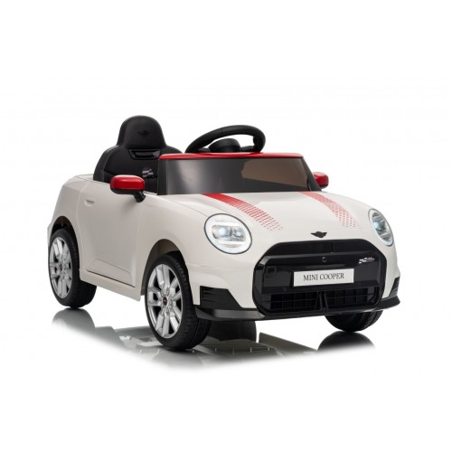 Mini Cooper biele vozidlo