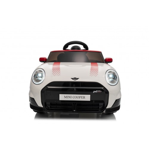 Mini Cooper biele vozidlo