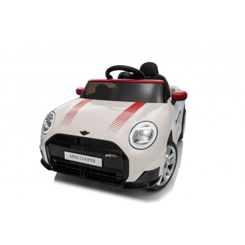 Mini Cooper biele vozidlo