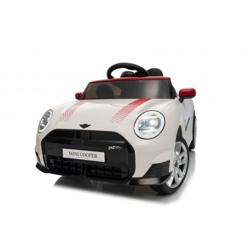 Mini Cooper biele vozidlo