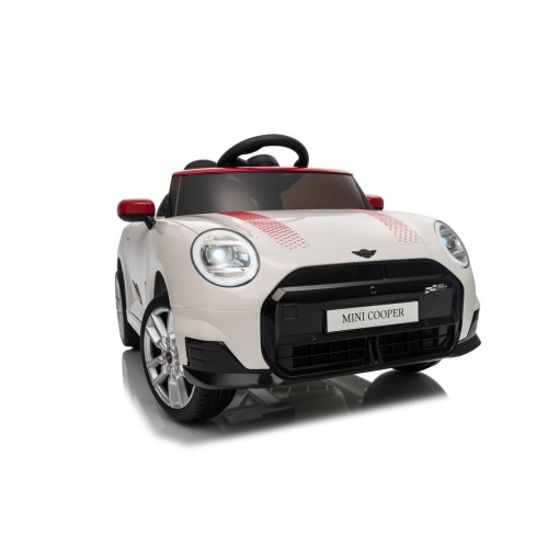 Mini Cooper biele vozidlo