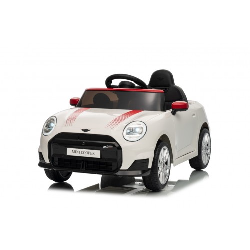 Mini Cooper biele vozidlo