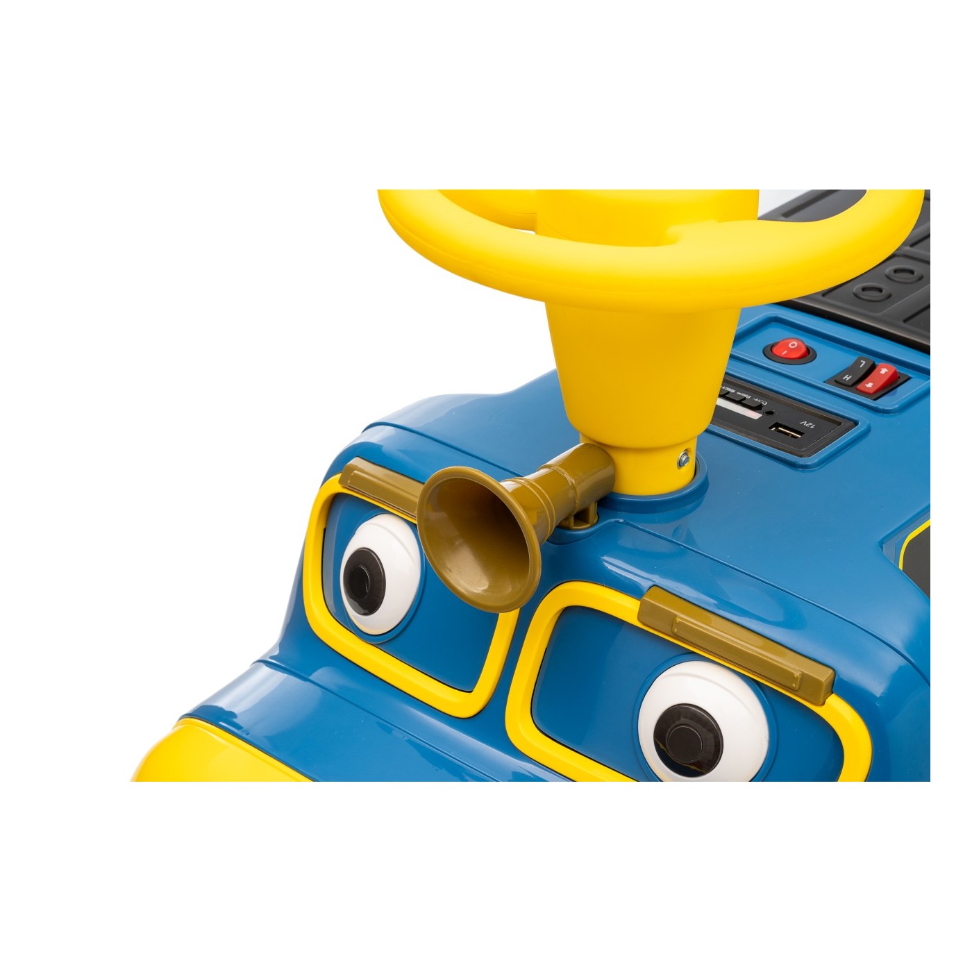 Vozidlo: Rušeň modrej stanice