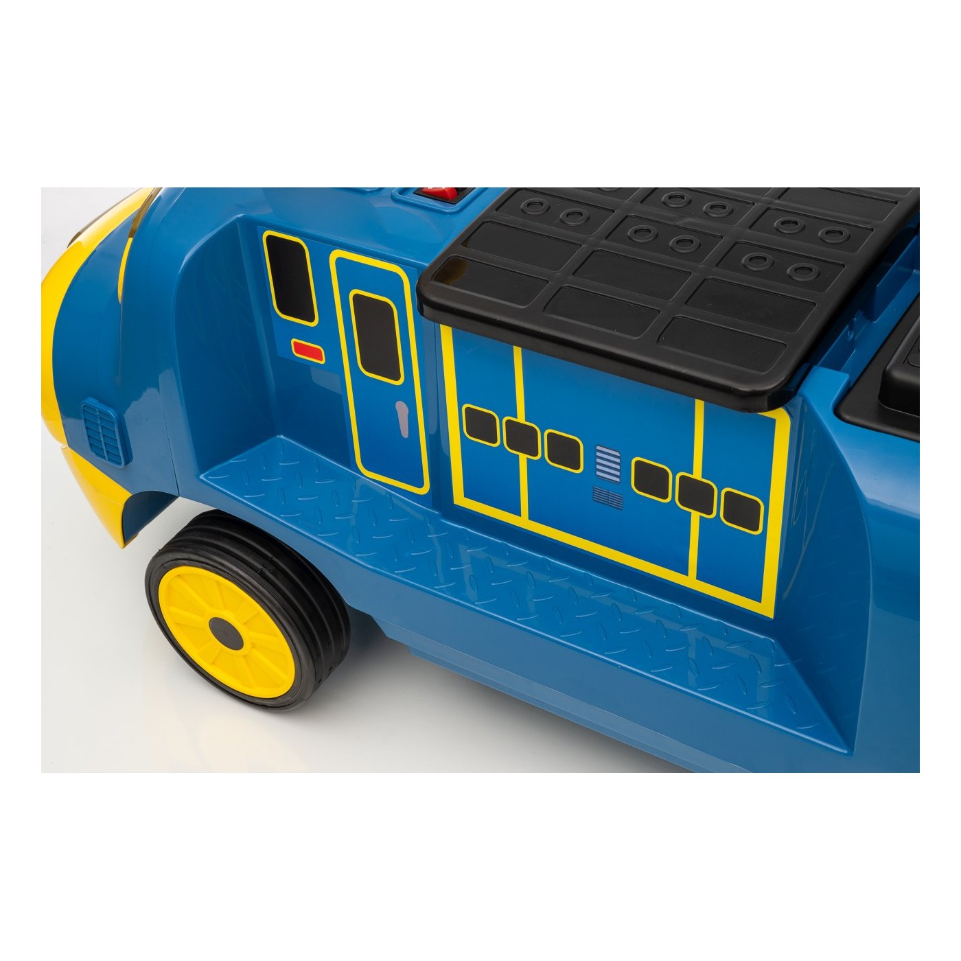 Vozidlo: Rušeň modrej stanice