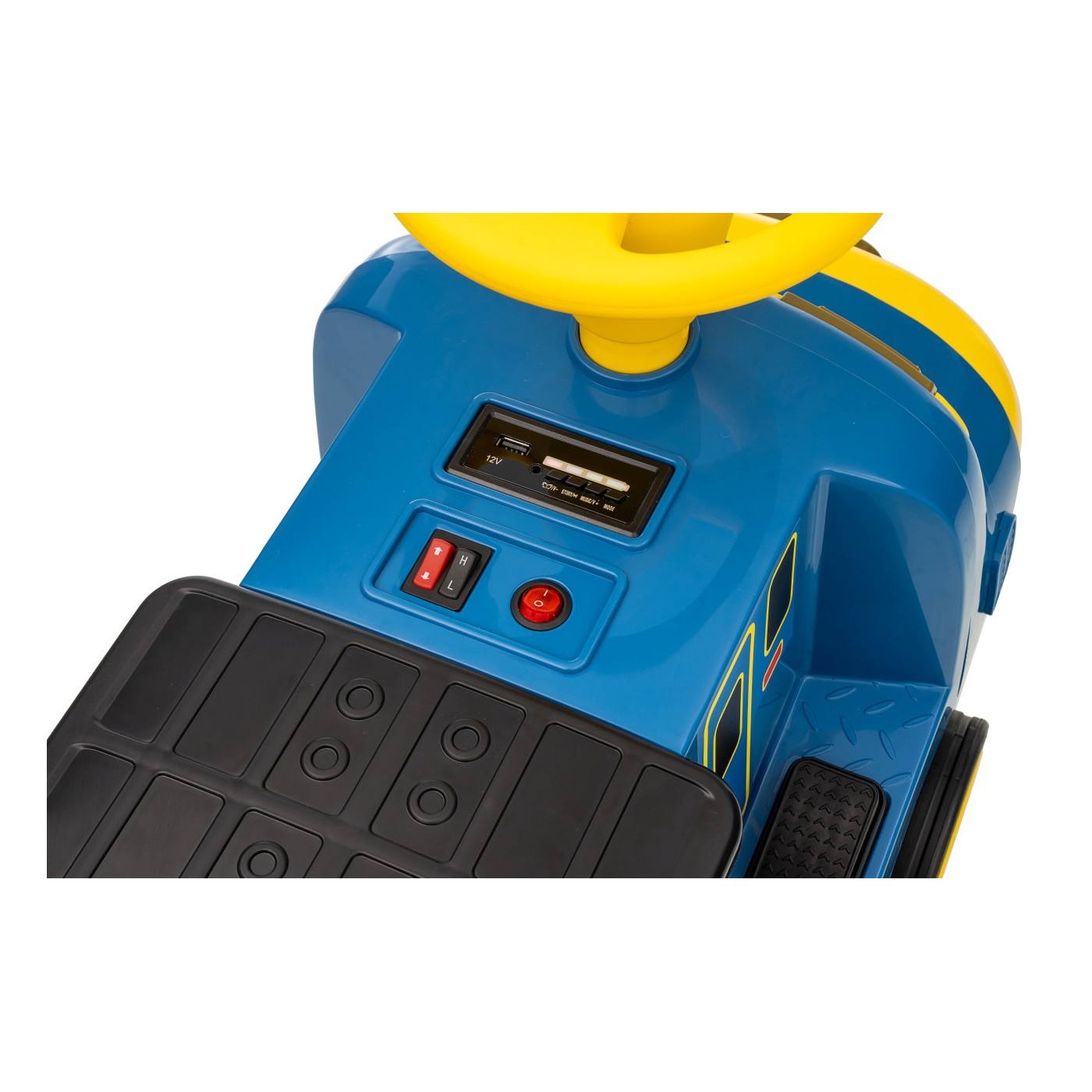 Vozidlo: Rušeň modrej stanice