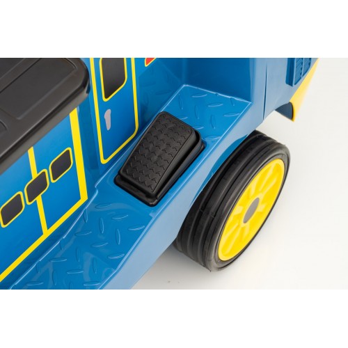 Vozidlo: Rušeň modrej stanice