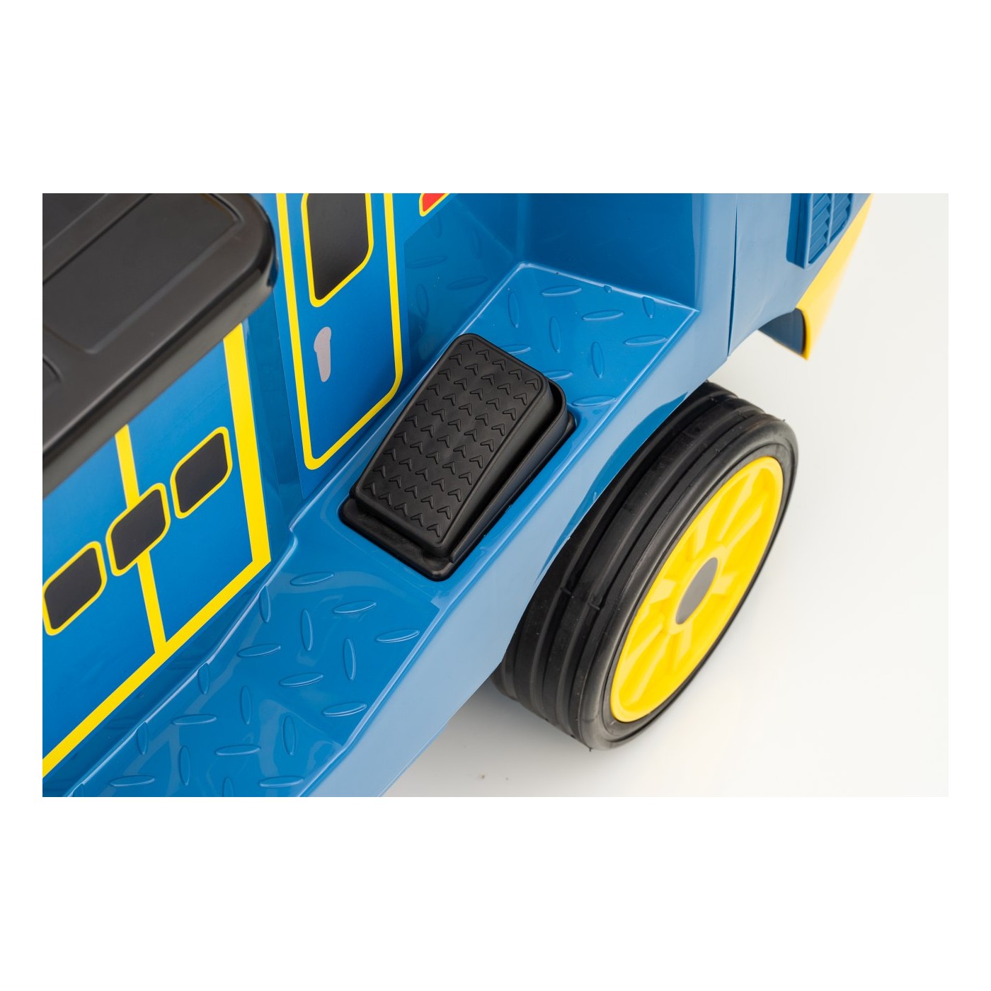 Vozidlo: Rušeň modrej stanice