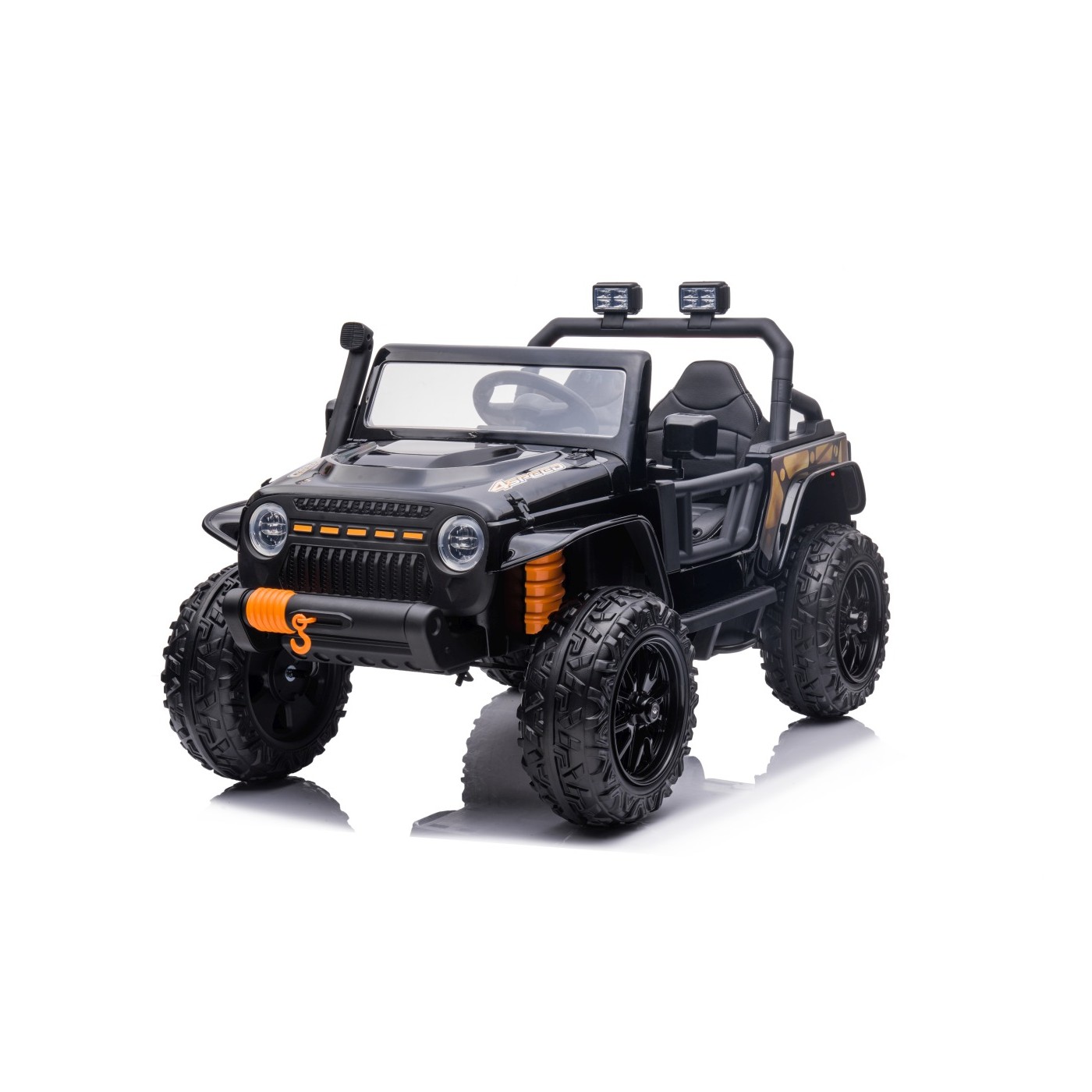 Jeep Monster Vozidlo Čierne